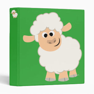 Classeur Mignonne mouton cartonné