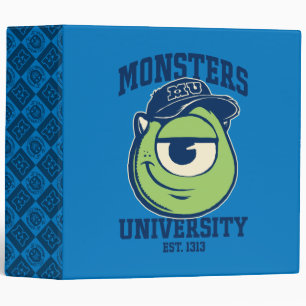Classeur Mike Monsters University Est. Lumière 1313