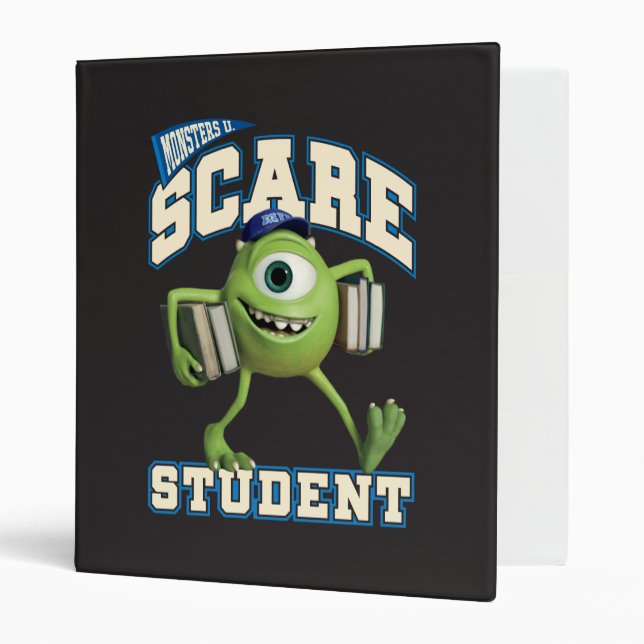 Classeur Mike Scare Student 2 (Devant/intérieur)