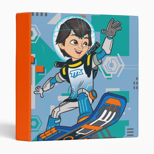 Classeur Miles Callisto Plastique (Devant/Côté)