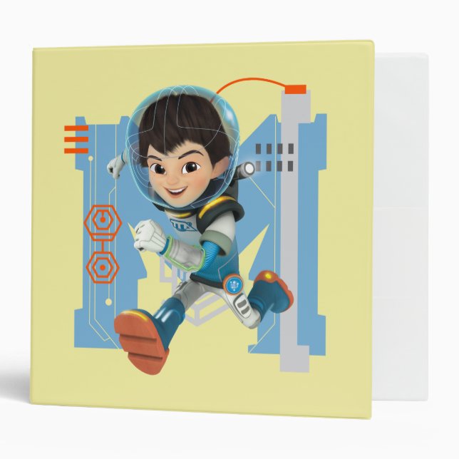 Classeur Miles Callisto Running - Circuitry Graphic (Devant/intérieur)