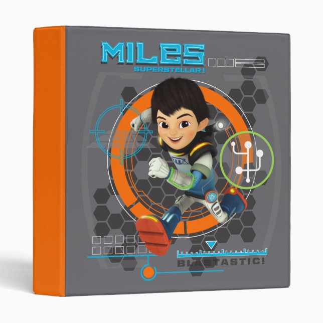 Classeur Miles Superstellar Running Graphic (Devant/Côté)