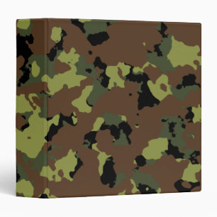 Classeur Militaires Camo de vert de mousse