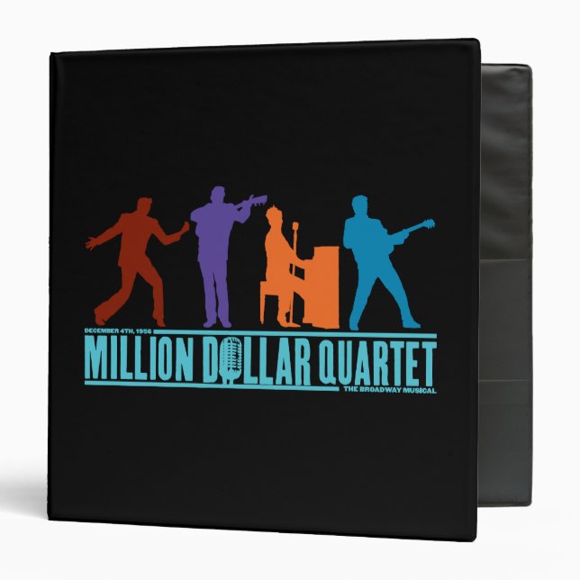 Classeur Million de quartet du dollar sur l'étape (Devant/Intérieur)