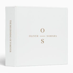 Classeur Minimaliste moderne Album de mariage