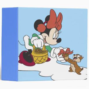 Classeur Minnie avec un Chipmunk
