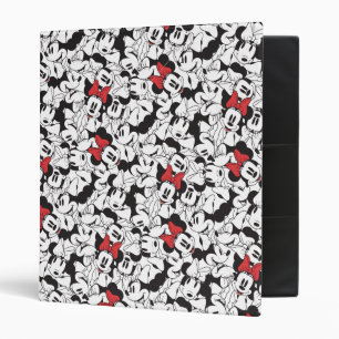 Classeur Minnie branchée Motif classique
