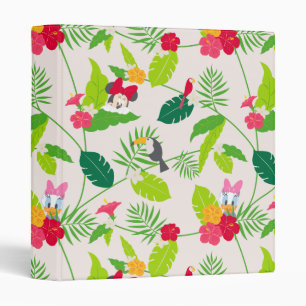 Classeur Minnie et Daisy Motif tropical