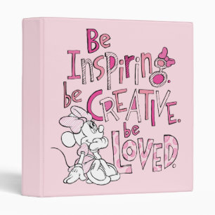 Classeur Minnie   Être inspirant