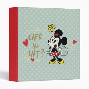 Classeur Minnie française   Café au Lait ?
