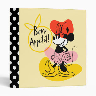 Classeur Minnie Mouse Bon Appetit !