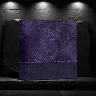 Classeur Minuit Indigo Romance Marque Satiny Grunge