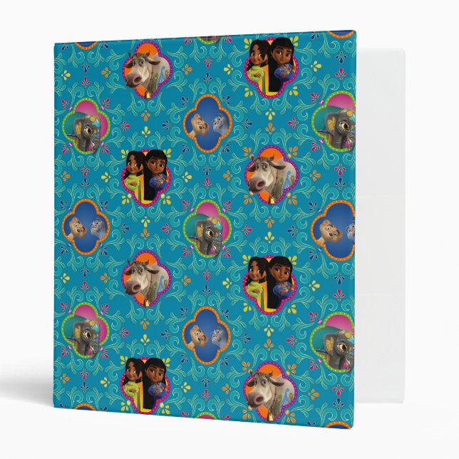 Classeur Mira, inspecteur royal | Motif de caractères (Devant/intérieur)