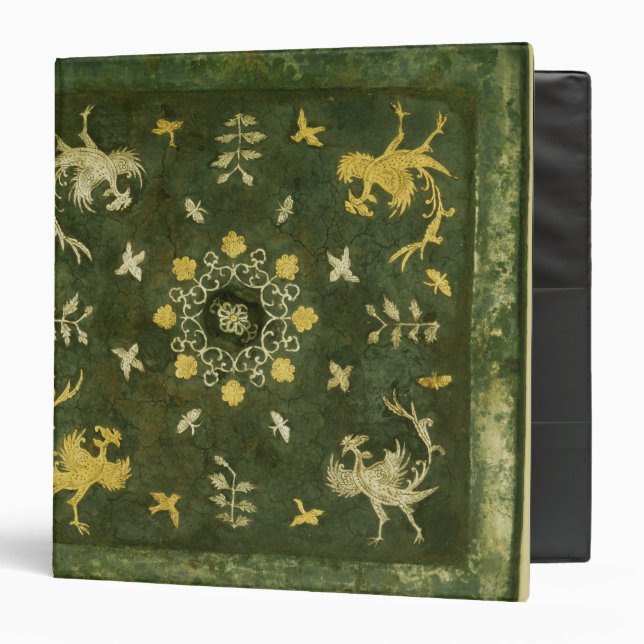 Classeur Miroir, bronze avec laqué de retour (Devant/Intérieur)