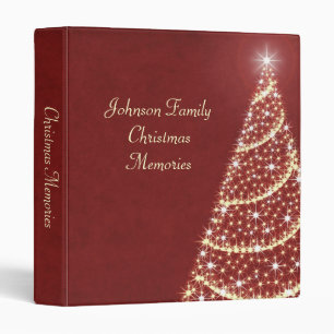 Classeur Miroitement d'arbre de Noël
