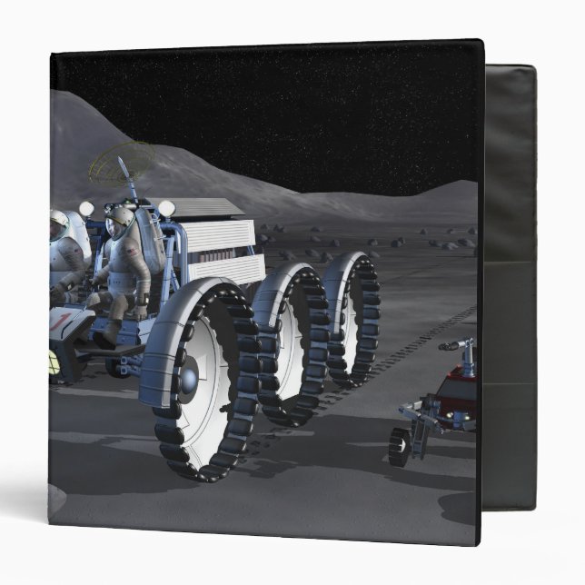 Classeur Missions d'exploration spatiale futures 8 (Devant/Intérieur)