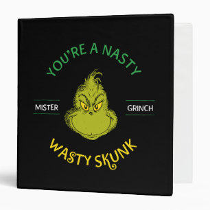 Classeur Mister Grinch Vous êtes un sale con