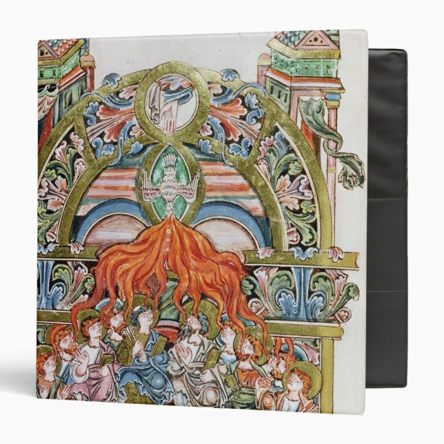 Classeur Mme 369 f.29v Pentecost (Devant/Intérieur)