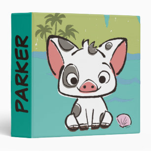 Classeur Moana   Pua Le Cochon À Voie De Pot