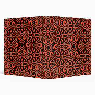 Classeur Mode Vintage géométrique motif