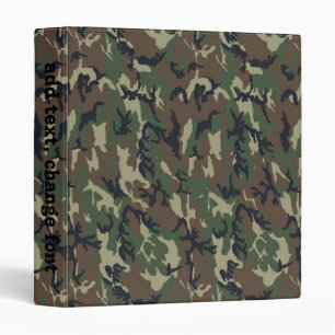 Classeur Modèle Arrière - plan de Woodland Camouflage