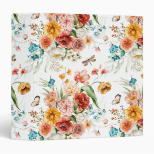 Classeur Modèle floral du jardin