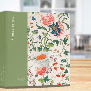 Classeur Modèle floral élégant