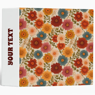 Classeur Modèle floral vintage