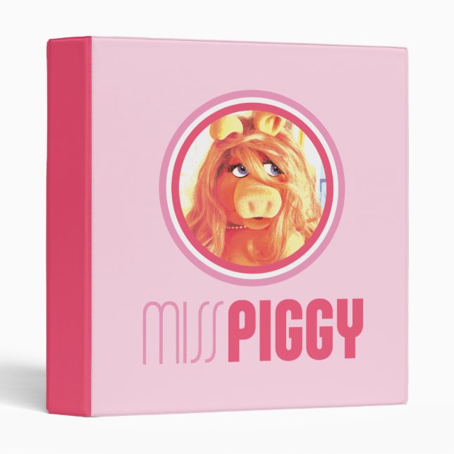 Classeur Modèle Mlle Piggy (Devant/Côté)