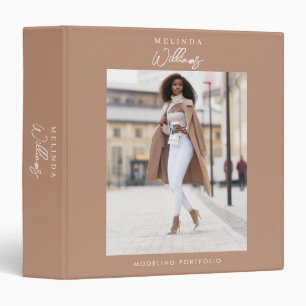 Classeur Modèle moderne beige Portefeuille intérimaire Phot