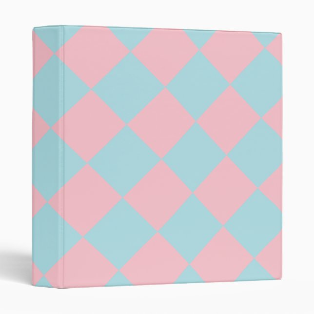 Classeur Modèle moderne élégante couleur pastel (Devant/Côté)
