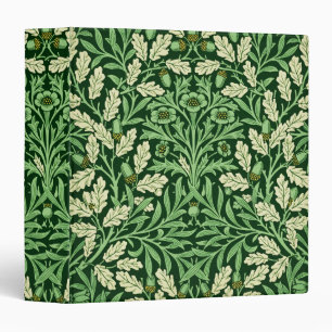Classeur Modèle vintage de William Morris Acorn Oak Green
