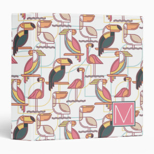 Classeur Modelez avec les oiseaux tropicaux que   ajoutent