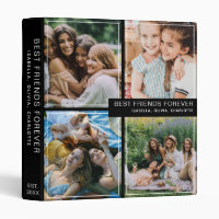 Modern Best Friends Forever 4 Photo Collage Album