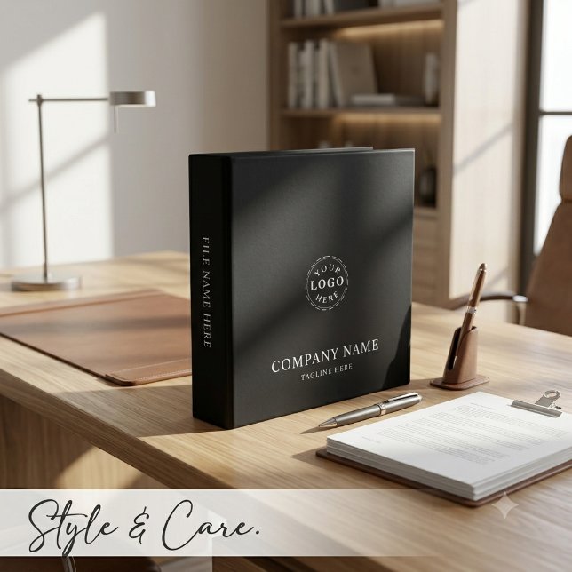 Classeur Moderne Éditable avec Option de Nom Perso (Modern Editable Binder with Custom Name Option)