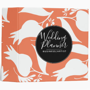 Classeur Moderne Floral Silo Jardin Planificateur de mariag