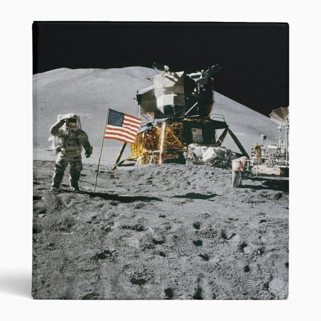 Classeur Module lunaire 1971 d'Apollo 15 d'alunissage de la (Devant)