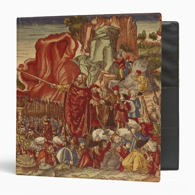 Classeur Moïse séparant la Mer Rouge (Devant/Intérieur)