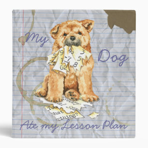 Classeur Mon Chow Chow A Mangé Mon plan de leçon