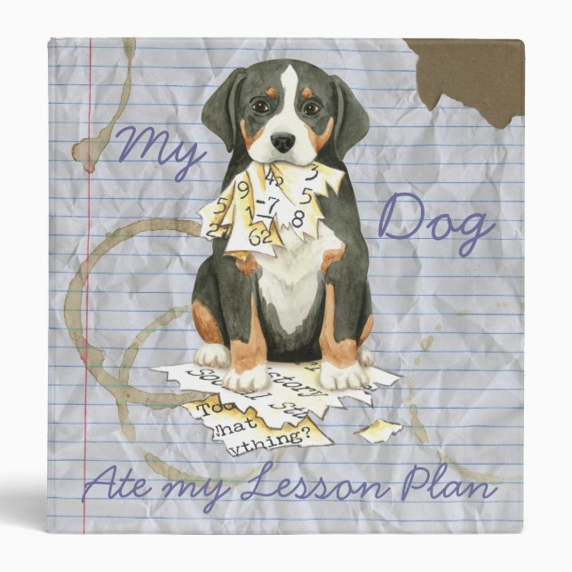 Classeur Mon GSMD a mangé mon plan de leçon (Devant)