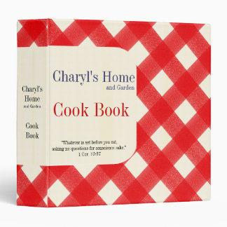 Classeur Mon livre à la maison de cuisinier