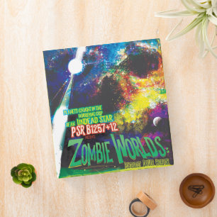 Classeur Monde de zombies Halloween Galaxie d'Horreurs