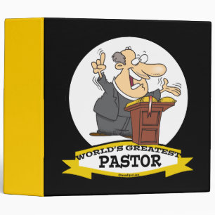 CLASSEUR MONDE LE PLUS GRAND PASTOR HOMME CARTOON