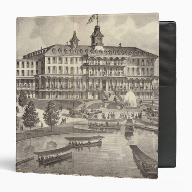 Classeur Monmouth House, Spring Lake Beach, New Jersey (Devant/Intérieur)