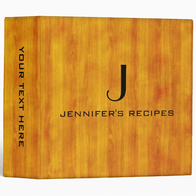 Classeur Monogram Cuisine de cuisine Bois moderne (Devant/Côté)