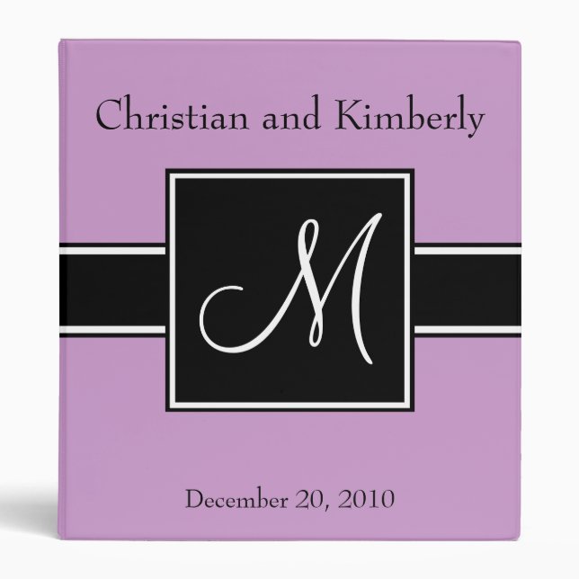 Classeur Monogramme (Devant)
