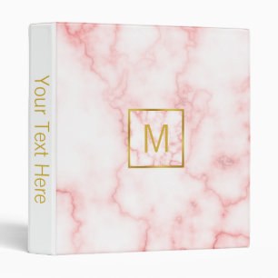 Classeur Monogramme d'or de Faux sur le regard de marbre