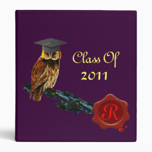 CLASSEUR MONOGRAMME DU GRADUM DE LA BOÎTE ET DU SCEAU ROUGE