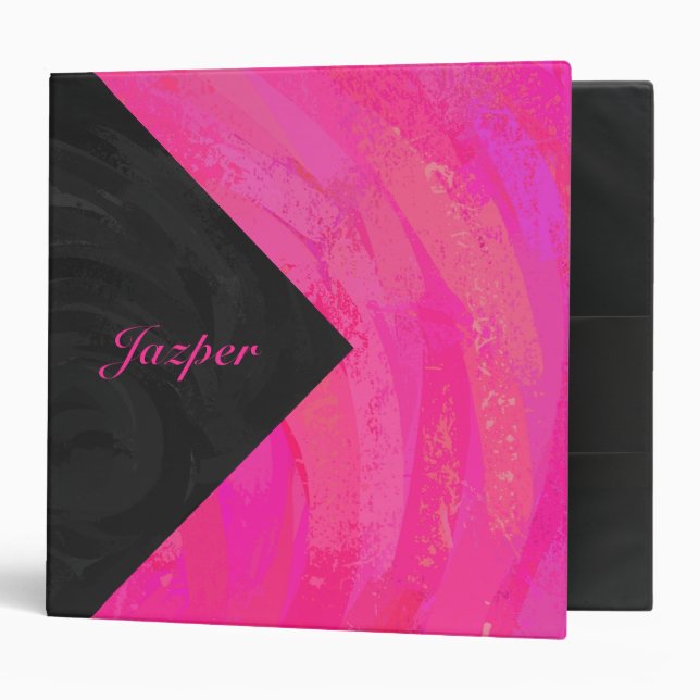 Classeur Monogramme Passion Rose (Devant/intérieur)