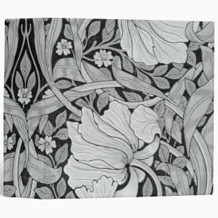 Classeur Monotone gris Pimpernel, William Morris